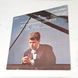 BOGO My Favorite Chopin RCA Victor Red Label Vinyl Record Van Cliburn